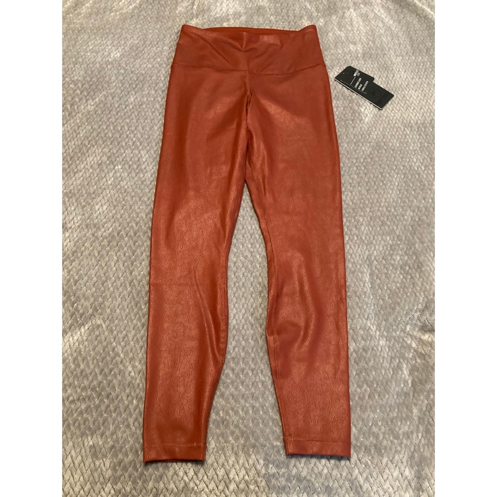 NWT Womens Leggings by 90 degree by Reflex - Cracked Fired Brick - size XS